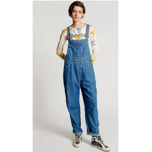 New Free People One Teaspoon Stanton St Overalls $229 SMALL Riviera